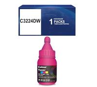 Toner C3224 C3224dw (50g) per Lexmark C3224 C3326 MC3224 MC3326 C3224dw C3326dw C3426dw MC3224adwe MC324dwe MC324i MC326adwwww26adwe e MC3322 6i MC3426adw Stampante (Magenta)