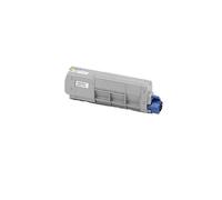 TONER C612Y GIALLO COMPATIBILE PER OKI C612dn C612n C612 46507505 6.000 PAGINE