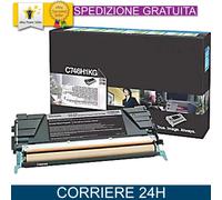 Toner C746H1KG Nero per Lexmark Compatibile