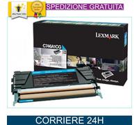 Toner C748H1CG Ciano per Lexmark Compatibile