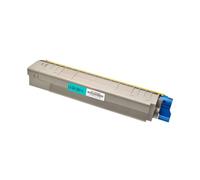 TONER C821 CIANO COMPATIBILE PER OKI C 801N 801DN C 821N 821DN 44643003 7.300 PA