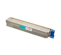 TONER C821 CIANO COMPATIBILE PER OKI C 801N 801DN C 821N 821DN 44643003 7.300 PA