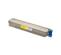 TONER C821 GIALLO COMPATIBILE PER OKI C 801N 801DN C 821N 821DN 44643001 7.300 P