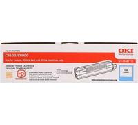 Toner Originale OKI 43487711 Ciano Per C 8600 8800 Ov