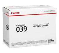 Canon 039 0287C001 toner originale nero originale
