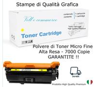 Toner CE252A 504A Yellow Compatibile con HP Colorjet CP 3520 CP 3525 7K