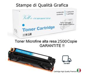 Toner CF041X 201X Cyano Compatibile con HP Color LJ Pro M 252dw Pro M 252n