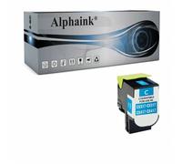 TONER CIANO COMPATIBILE PER LEXMARK CS317 CS417 CS517 CX317 CX317dn CS417 CX517