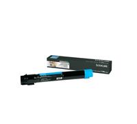 Toner Ciano Lexmark X950X2CG, 22.000 Pagine ISO IEC 19752 Per Lexmark X 950