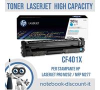 Toner colore CIANO CF401X Per Stampante LaserJet pro HP M252 MFP M277 201x