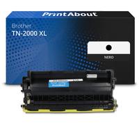 Toner compatibile Brother TN-2000 XL - Nero Capacità extra-elevata