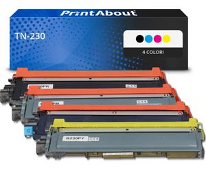 Toner compatibile Brother TN-230 - 4 colori Multipack