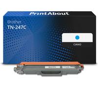 Toner compatibile Brother TN-247C - Ciano Alta capacità