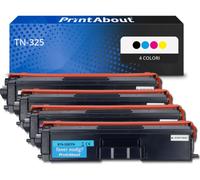 Toner compatibile Brother TN-325 - 4 colori Alta capacità Multipack