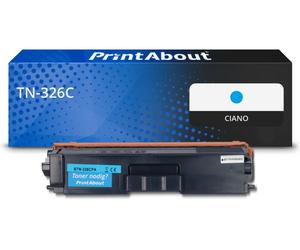 Toner compatibile Brother TN-326C - Ciano Alta capacità