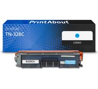 Toner compatibile Brother TN-328C - Ciano Capacità extra-elevata