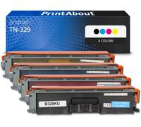 Toner compatibile Brother TN-329 - 4 colori Capacità extra-elevata Multipack