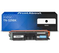 Toner compatibile Brother TN-329BK - Nero Capacità extra-elevata