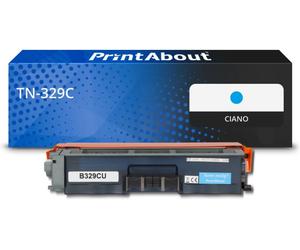 Toner compatibile Brother TN-329C - Ciano Capacità extra-elevata