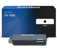 Toner compatibile Brother TN-7600 - Nero Alta capacità