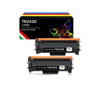 TONER COMPATIBILE BROTHER TN2420 TN2410 CARTUCCIA PER MFC STAMPANTE NERA 3000 PA