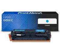 Toner compatibile Canon 045H C - Ciano Alta capacità
