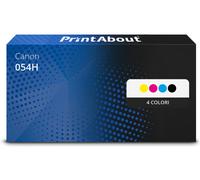 Toner compatibile Canon 054H - 4 colori Alta capacità Multipack
