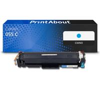 Toner compatibile Canon 055 C - Ciano