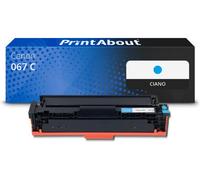 Toner compatibile Canon 067 C - Ciano