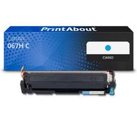 Toner compatibile Canon 067H C - Ciano Alta capacità