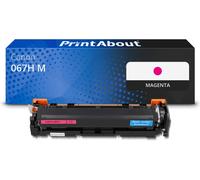 Toner compatibile Canon 067H M - Magenta Alta capacità
