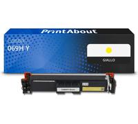 Toner compatibile Canon 069H Y - Giallo Alta capacità