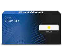 Toner compatibile Canon C-EXV 34 Y - Giallo