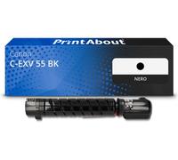 Toner compatibile Canon C-EXV 55 BK - Nero
