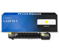 Toner compatibile Canon C-EXV 55 Y - Giallo