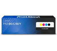 Toner compatibile Canon T12 BK/C/M/Y - 4 colori Multipack