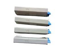 Toner Compatibile Con OKI MC860 MC860DN 10K 4 Pezzi | Compatibile con OKI 860; Sostituisce i numeri di ricambio 44059209 44059210 44059211 44059212