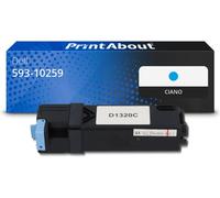 Toner compatibile Dell 593-10259 (KU051) - Ciano