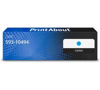 Toner compatibile Dell 593-10494 (C815K) - Ciano