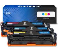 Toner compatibile HP 128A (CF371AM) - 3 colori Multipack