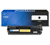 Toner compatibile HP 139X (W1390X) - Nero