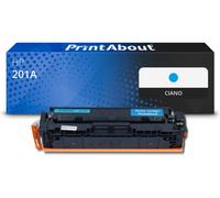 Toner compatibile HP 201A (CF401A) - Ciano