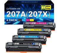 TONER COMPATIBILE HP 207A 207X PER COLOR LASERJET PRO STAMPANTE A COLORI