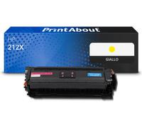 Toner compatibile HP 212X (W2122X) - Giallo Alta capacità