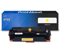 Toner compatibile HP 415X (W2032X) - Giallo Alta capacità