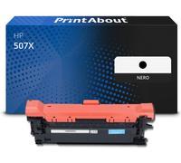 Toner compatibile HP 507X (CE400X) - Nero Alta capacità