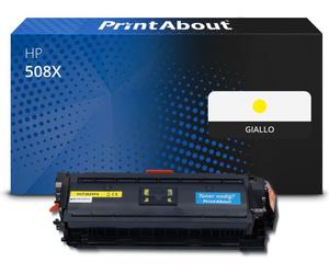 Toner compatibile HP 508X (CF362X) - Giallo Alta capacità