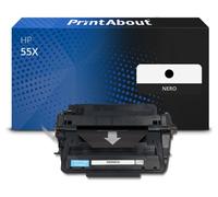 Toner compatibile HP 55X (CE255X) - Nero Alta capacità