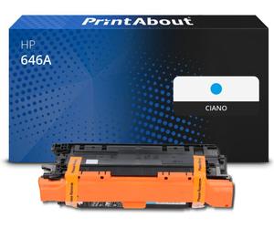 Toner compatibile HP 646A (CF031A) - Ciano
