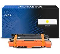 Toner compatibile HP 646A (CF032A) - Giallo